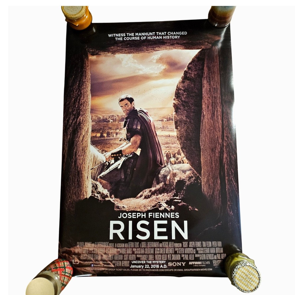 Risen 2016‎ Original Promo Movie Poster 2-Sided 27x40 Joseph Fiennes Tom Felton